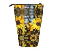 Kfjghhl Bellissimo girasole. Astuccio per ragazze, grande, leggero, per studenti, adulti, ragazzi, regali per bambini