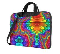 Kfjghhl Borsa classica per computer portatile di colore brillante cartella Pad Notebook scomparto elegante Business Bag ufficio separato, Nero , 15.6 inch