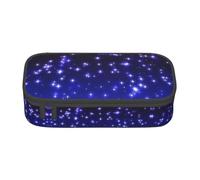 Kfjghhl Bright Stars - Astuccio grande per ragazze e ragazzi, con scomparti con cerniera