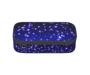 Kfjghhl Bright Stars - Astuccio grande per ragazze e ragazzi, con scomparti con cerniera