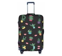 Kfjghhl Cactus.. - Copertura per valigia, lavabile, alla moda, adatta per valigie da viaggio da 45,7 a 81,7 cm, bianco, XL