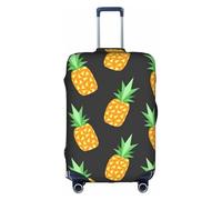 Kfjghhl Copertura per bagagli lavabile con ananas, alla moda, adatta per valigie da viaggio da 45-81 cm, bianco, M