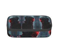 Kfjghhl Hacker Era - Astuccio grande per ragazze e ragazzi, astuccio secondario, grande capacità, scomparti con cerniera