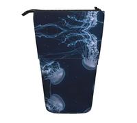 Kfjghhl Jellyfish in Deep Ocean, astuccio per ragazze, grande, leggero, per studenti, adulti, ragazzi, regali per bambini