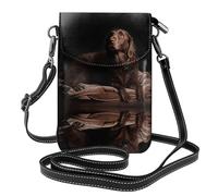Kfjghhl Marrone Labrador Retriever Piccole Borse A Tracolla Per Le Donne Leggero Vegano Pelle Cellulare Portafoglio Borse