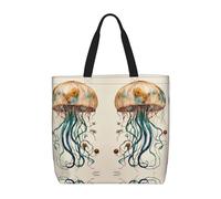 Kfjghhl Meduse Modello Totes Bag Grande Capacità Mano Spalla Cerniera Donna Signora Ragazza Negozio Borsa Lavoro College Quotidiano