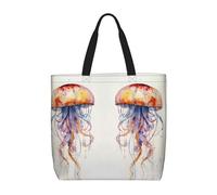 Kfjghhl Meduse Modello Totes Bag Grande Capacità Mano Spalla Cerniera Donna Signora Ragazza Negozio Borsa Lavoro College Quotidiano