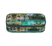 Kfjghhl Plitvice Lakes National Park Astuccio grande per ragazze ragazzi carino astuccio secondario grande capacità scomparti con cerniera