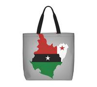 Kfjghhl Sao Tome And Principe Flag Map01 Totes Bag Grande Capacità Mano Spalla Cerniera Donna Signora Ragazza Negozio Borsa Lavoro College Quotidiano