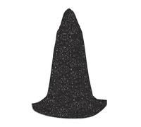 Kfjghhl Starry Divination Constellation Mantello lungo con cappuccio Adolescenti Bambino Mantello Strega Costume Halloween Donna Uomo 89-140 cm
