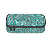 Kfjghhl Sweet Candy Sfondo Astuccio Grande Ragazze Ragazzi Carino Astuccio Secondario Grande Capacità Scomparti con Cerniera