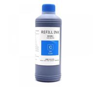 KFJHTWG Inchiostro per pigmenti da 1000 ml Compatibile con 70 per l'uso ricaricabile adatto per le stampanti di design jet Z5400 Z5200 Z2100 Z3100 Z3200(1000ml-Cyan)