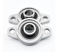 KFL001 Cuscinetti a cuscinetto in lega di zinco, diametro interno del foro 12 mm, 2 pezzi