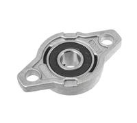 KFL08 KFL10 KFL12 KFL15 Blocco di cuscino da 12 mm Inserto cuscinetto rombico Albero lineare Cuscinetto reggispinta montato con alloggiamento in fusione autoallineante(KP002 15mm)