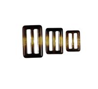 KFMON Interno 2.5/5.0 Centimetri 10/20pcs Opaco/Lucido Resina Fibbia Trench E Impermeabili Cappotto Fibbia della Cintura Vestiti Angolo Nodo Fibbia per Il Cappotto di Riparazione della Cintura