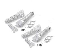KFPNFHXGD Pedana Compatibile con Yamaha MT-10, MT-10 SP 2016-2024, MT-25 | Footrest Compatibile con Yamaha MT-25 2017-2024, MT-125 2014-2024(2 pairs)