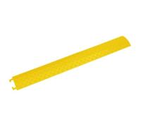 KFPOERTFGD Ponte per cavi, 2 pezzi, 98,5 cm, in PVC, colore giallo | Resistente agli urti, modularmente espandibile, protegge i cavi dal carico