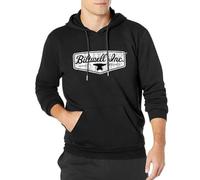 kfr Biltwell Shield - Felpa da uomo a maniche lunghe con cappuccio, a maniche lunghe, con scollo rotondo, Nero , S