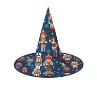 KFRXXZQB Cappello da donna per Halloween, copertura completa, per balletto e feste - Copricapo da strega ripiegabile per festival, feste e feste 2 pezzi