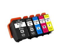 KFVMVTDW 1 pz Cartuccia d'inchiostro 302XL Stampante XP-6000 XP-6100 302XLBK C(E-302XLPBK North America Black NA Cartridge)