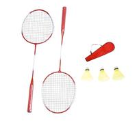 Kfwfuaee 1 paio di racchette da badminton peso leggero racchetta da badminton professionale racchetta da badminton per adulti bambini giocatori doppio racquet
