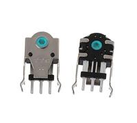 Kfwfuaee 2 pezzi originale mouse verde 11 mm striscia magnetica ad alta precisione, lettore di credito, scrittore, modulo rotante, scheda sensore, funzionamento senza fili