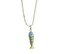 [Kfwfuaee] 6 opzioni di colore per le donne collana regalo catena clavicola per ragazze e collana di rame con fascino di mare gioielli, フリーサイズ, Come descritto nella descrizione, Senza pietra preziosa