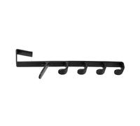 Kfwfuaee 6 Sezione Adesivo Heavy Duty 6 Segmenti Gancio Multifunzionale Asciugamano Gancio Porta Indietro Organizzatori per Bagno Uso Porta Indietro Organizer