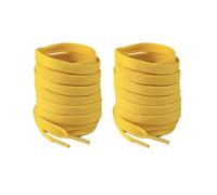 Kfwfuaee 8 Mm Larghezza Lacci Piatti 1 Paio di Lacci di Ricambio Per Scarpe Casual E Allenatori Sneakers Scarpe Stivali Accessori Sneakers di Ricambio, giallo., taglia unica