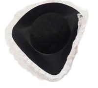 [Kfwfuaee] Cappello di moda per il tempo libero, cappello da pirata per adulti, cappello da strega di Halloween, squadra pirata per giochi di cosplay e feste a tema