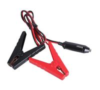 Kfwfuaee Cavo di ricarica di autoluminoso, prolunga 12 V, 24 V, 15 A, con clip, per dispositivi esterni e veicoli, auto, più facile prolunga