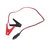 Kfwfuaee Cavo di ricarica di autoluminoso, prolunga 12 V, 24 V, 15 A, con clip, per dispositivi esterni e veicoli, auto, più facile prolunga