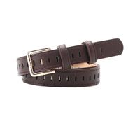 Kfwfuaee Cintura da donna alla moda semplice e versatile, abbigliamento professionale per abbigliamento casual o aziendale cintura per pendolari di tutti i giorni, Caff, Taglia unica