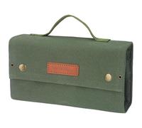 Kfwfuaee Contenitore per spezie da campeggio portatile con 10 barattoli per spezie per cucinare all'aperto spezie portatili da campeggio con barattolo di spezie