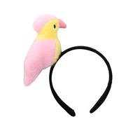 Kfwfuaee Elegante copricapo per capelli con uccellino, per feste di compleanno, divertente copricapo per Halloween