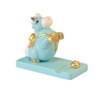 Kfwfuaee Elegante supporto per telefono da tavolo con scultura di cavallo di Capodanno in Cina e pittura a mano colofonia mobile stand regalo colofonia stand