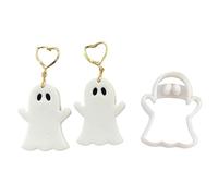 Kfwfuaee Halloween a tema argilla orecchino Maker strumento per orecchini a tema stampi orecchini taglierina orecchini stampo