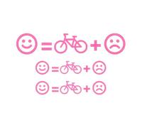 Kfwfuaee Impermeabile Protettivo Disco In Vinile Adesivo Per Trasferimenti Della Bicicletta Per La Prevenzione Di Graffi Telaio E Sicurezza Strada