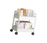 Kfwfuaee Moda Rolling Storage Cart Organizzatori Con 3 Livelli Multiuso Utility Trolley Portatile Per Casa E Camera Da Letto