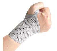 Kfwfuaee Polsiera elastica regolabile per palestra, basket, badminton e sollevamento pesi