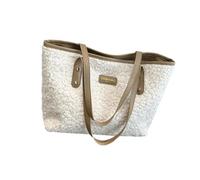 Kfwfuaee Pratica borsa a tracolla in peluche per il trasporto essenziale in un colore borse sotto le ascelle borsa per donne alla moda città borsa multi occasione, B, One Size