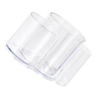 Kfwfuaee Scatola Organizzatori Trucco Verticale Con Triple Sezioni Per Cuscini Cosmetici In Cotone Ricetta Cura Della Pelle E Strumenti Di Bellezza Trucco Soluzione Di Storage