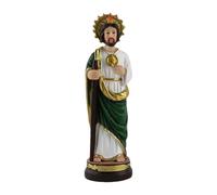 Kfwfuaee Statua religiosa della Santa Madre fatta a mano in resina figurina cattolica sicura per decorazioni domestiche decorazioni religiose per la casa statuetta