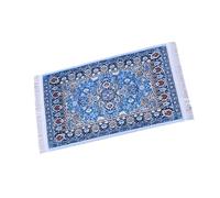 Kfwfuaee Tappeto sicuro per bambini, piccolo, facile da usare, decorazione per il pavimento, in tessuto morbido, facile da pulire, lavabile, per la casa delle bambole