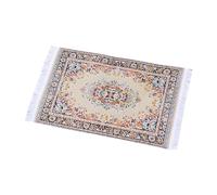 Kfwfuaee Tappeto sicuro per bambini, piccolo, facile da usare, decorazione per il pavimento, in tessuto morbido, facile da pulire, lavabile, per la casa delle bambole