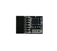 Kfwfuaee TPM2.0 Modulo di Sicurezza 14Pin LPC Computer Adapter Sostituzione Per Migliora la Connessione Vari Scenari di Calcolo Scheda Madre Chip di Sicurezza