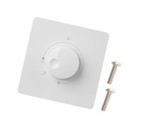 Kfwfuaee Ventilatore a soffitto multiuso, montaggio a parete, comandi rotanti, regolatore di velocità regolabile, 120 W, 500 W, 220 V, 10,0 a, facile installazione, regolatore di ventola in plastica