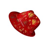 [Kfwfuaee] Western Christmas Party Jazzzy Cappello di Babbo Natale per le feste Festival Cosplay Accessori per feste copricapo