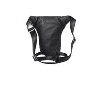 KFXYSM Borsello Moto da Gamba, Borsa Gamba Moto Borsa da Gamba a Vita Bassa Borsa da Moto Borsa da Moto Riflettente Antipioggia Foro Uso apto para Auricolare Cintura Uso apto para Coscia(Black)
