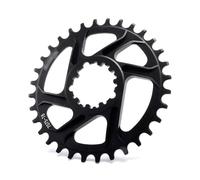 KFXYSM Corona Bicicletta Singolo Bike MTB Mountain 30t / 32t 34t 38t Chaintring per Bicicletta(Offset 6mm 38T)